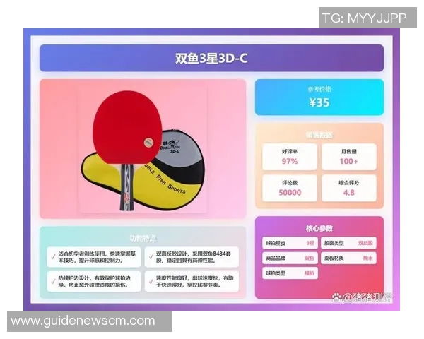 乒乓球装备选购指南:如何选择适合自己的球拍与品牌推荐